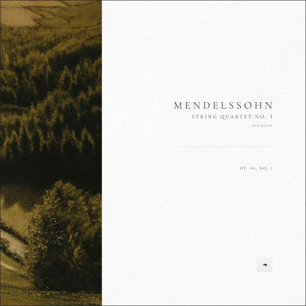 Felix Mendelssohn, Classical Archive Stereo Arts - String Quartet No. 3 in D Major, Op. 44, No. 1: IV. Presto con brio (Live)
