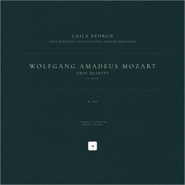 Wolfgang Amadeus Mozart, Laila Storch, Veda Reynolds, Alan Iglitzin, Charles Brennand - Oboe Quartet in F Major, K. 370: II. Adagio
